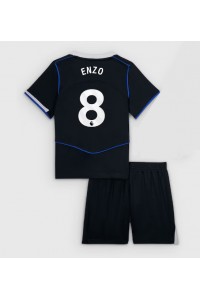 Fotbalové Dres Chelsea Enzo Fernandez #8 Dětské Třetí Oblečení 2025-26 Krátký Rukáv (+ trenýrky)